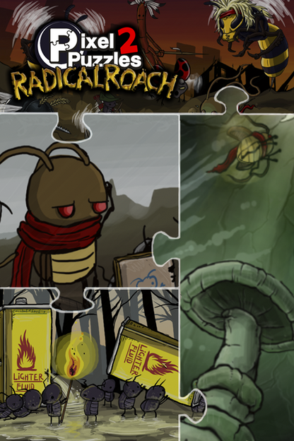 Pixel Puzzles 2: RADical ROACH