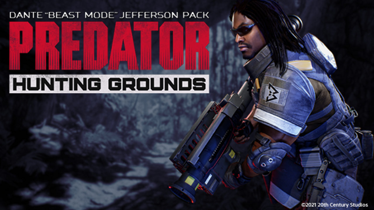 Predator: Hunting Grounds - Dante Beast Mode Jefferson (DLC)