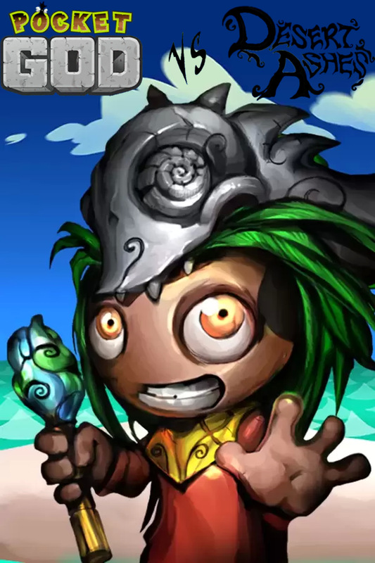 Pocket God vs Desert Ashes