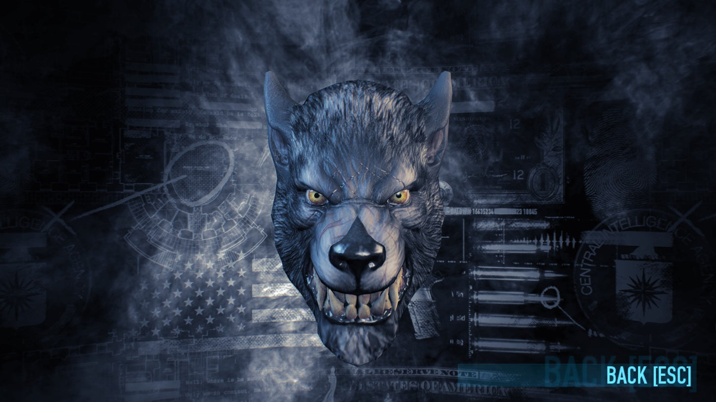 PAYDAY 2 - Lycanwulf and The One Below Masks DLC Steam CD Key
