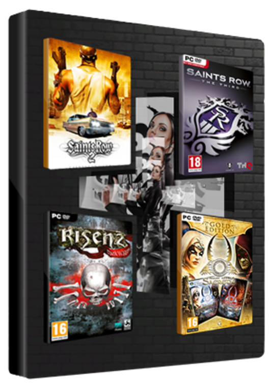 Saints Row 2 + Saints Row: The Third + Risen 2: Dark Waters + Sacred 2: Gold BUNDLE