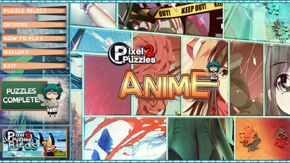 Pixel Puzzles 2: Anime