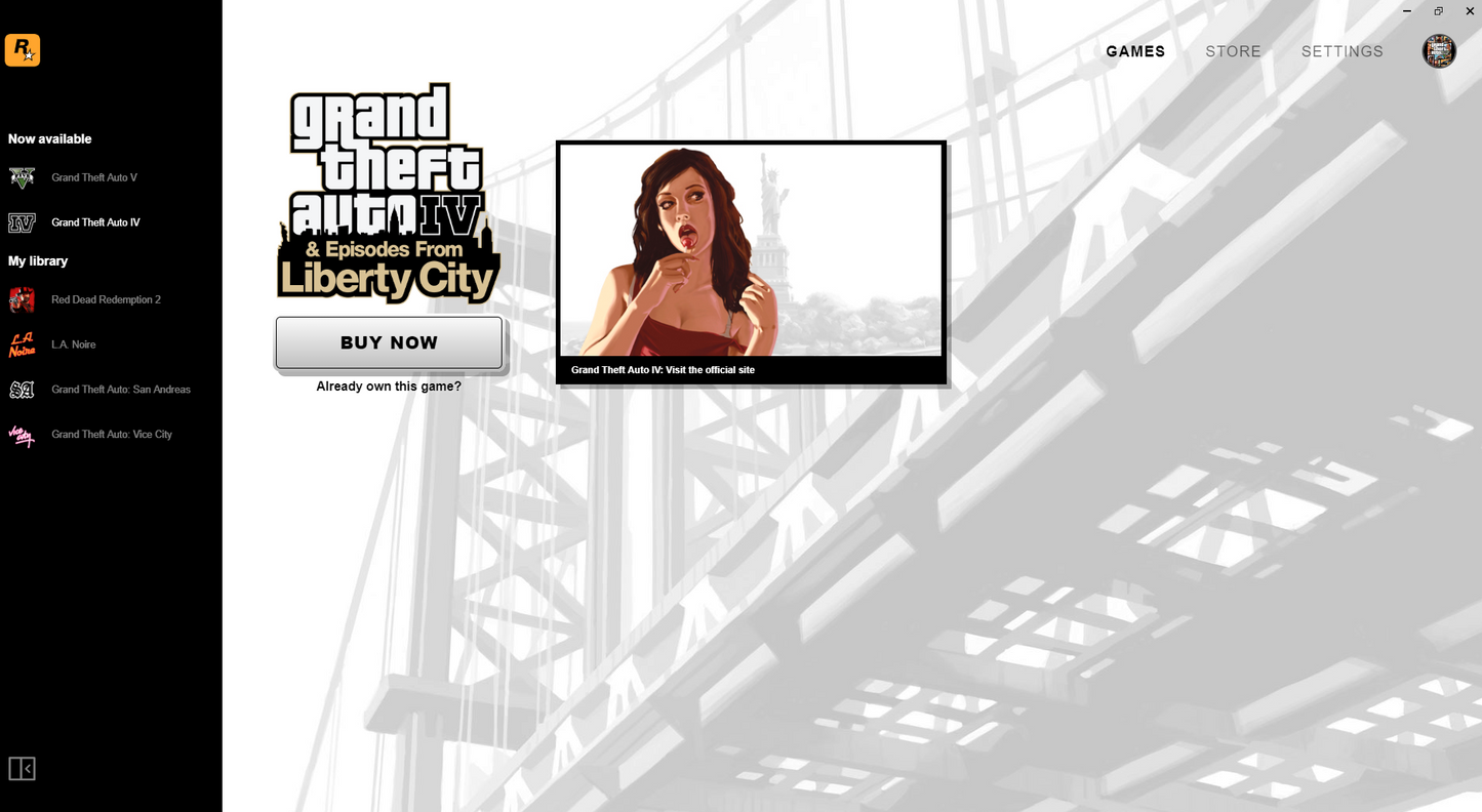 Grand Theft Auto IV: Complete Edition (Rockstar Games Launcher)