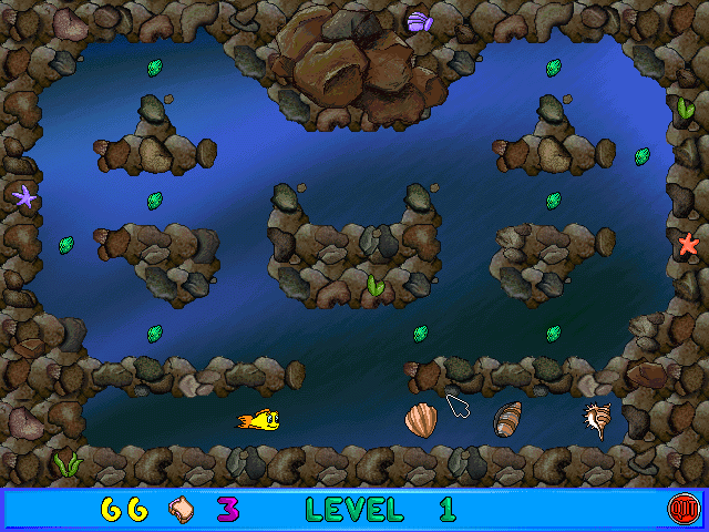 Freddi Fish and Luther's Maze Madness