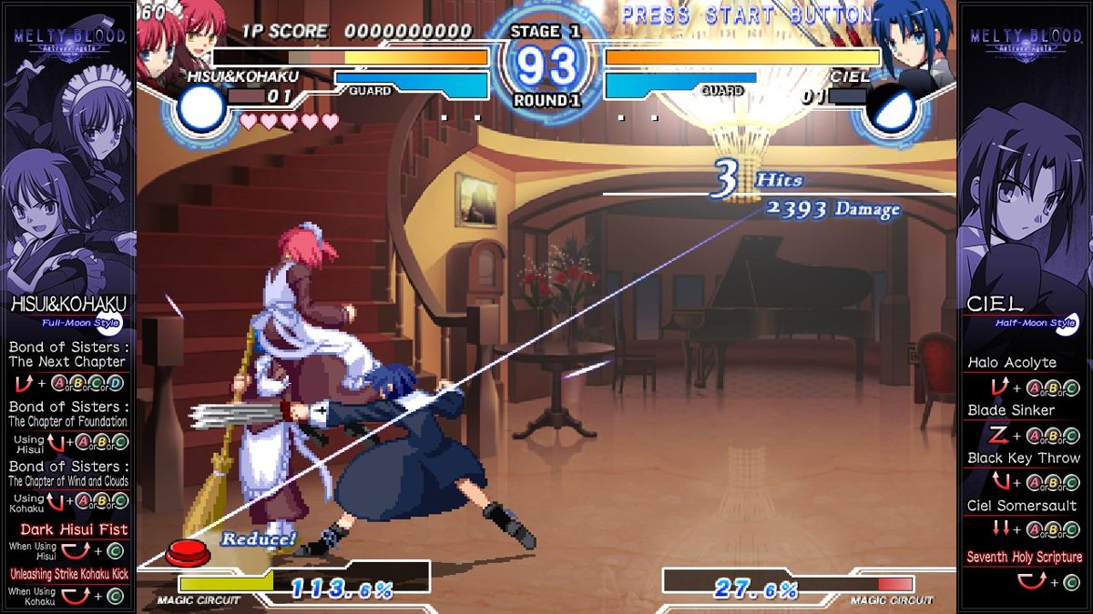 Melty Blood Actress Again Current Code