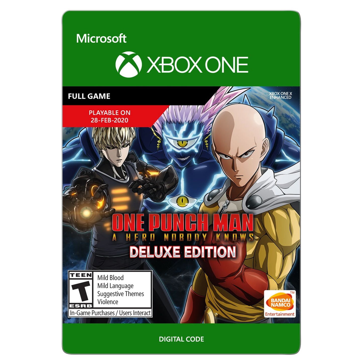 One Punch Man: A Hero Nobody Knows (Deluxe Edition) (Xbox One) (EU)