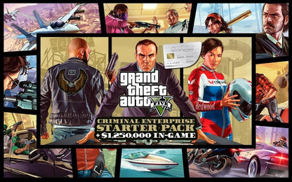Grand Theft Auto V and Criminal Enterprise Starter Pack Bundle (EU)