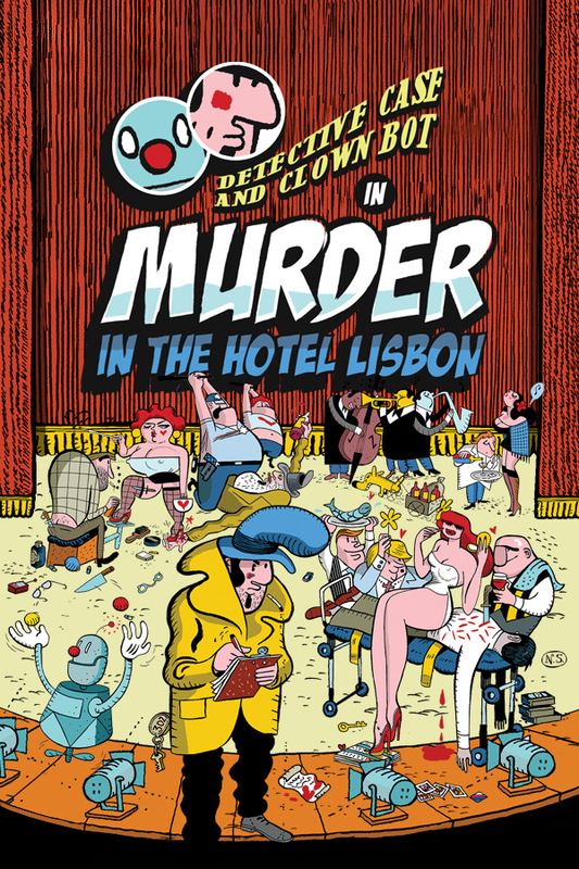 Detective Case and Clown Bot in: Murder in the Hotel Lisbon Steam Key GLOBAL