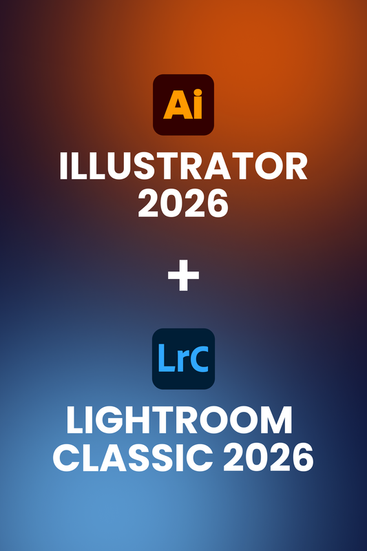 Illustrator 2026 + Lightroom Classic 2026