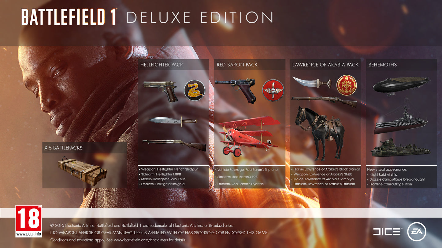 Battlefield 1 Deluxe Edition (Xbox One)
