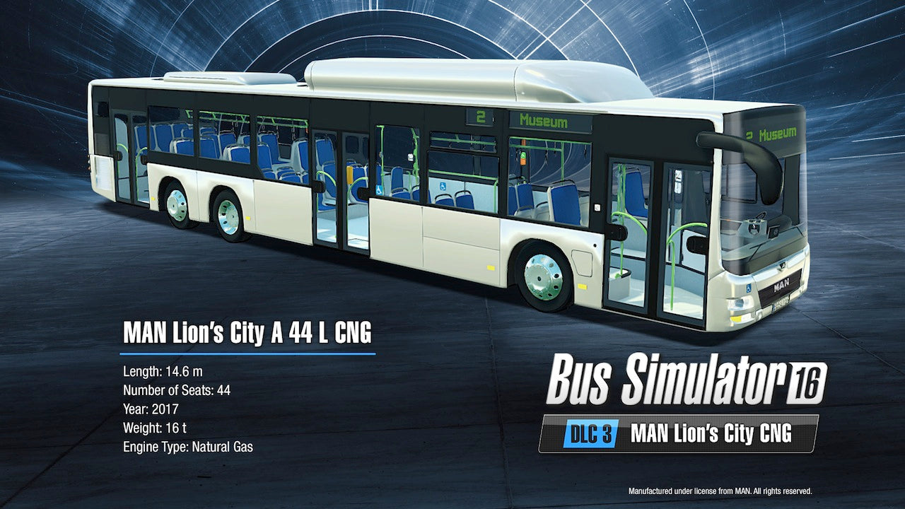Bus Simulator 16 - MAN Lion&acute;s City CNG Pack (DLC)