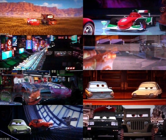 Disney Pixar Cars 2 cut