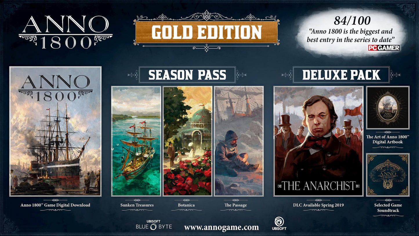 Anno 1800 (Gold Edition Year 5) (Steam)