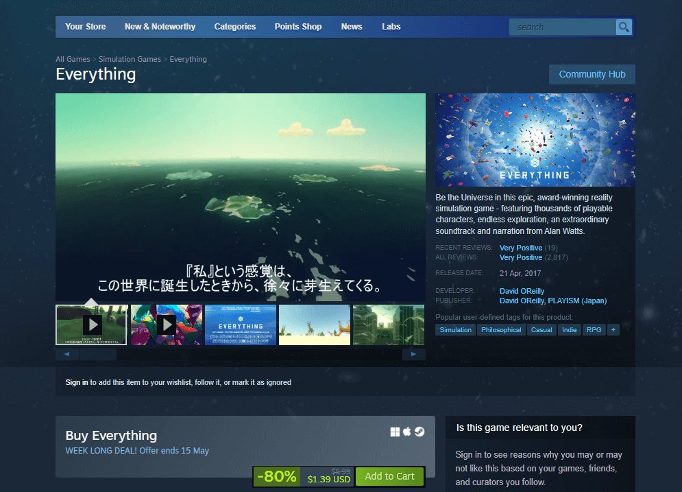 Everything Steam
