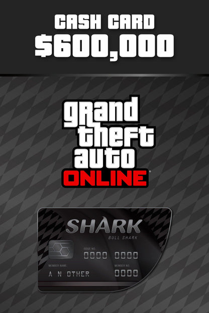 Grand Theft Auto Online - $500.000 Bull Shark Cash Card (EU)