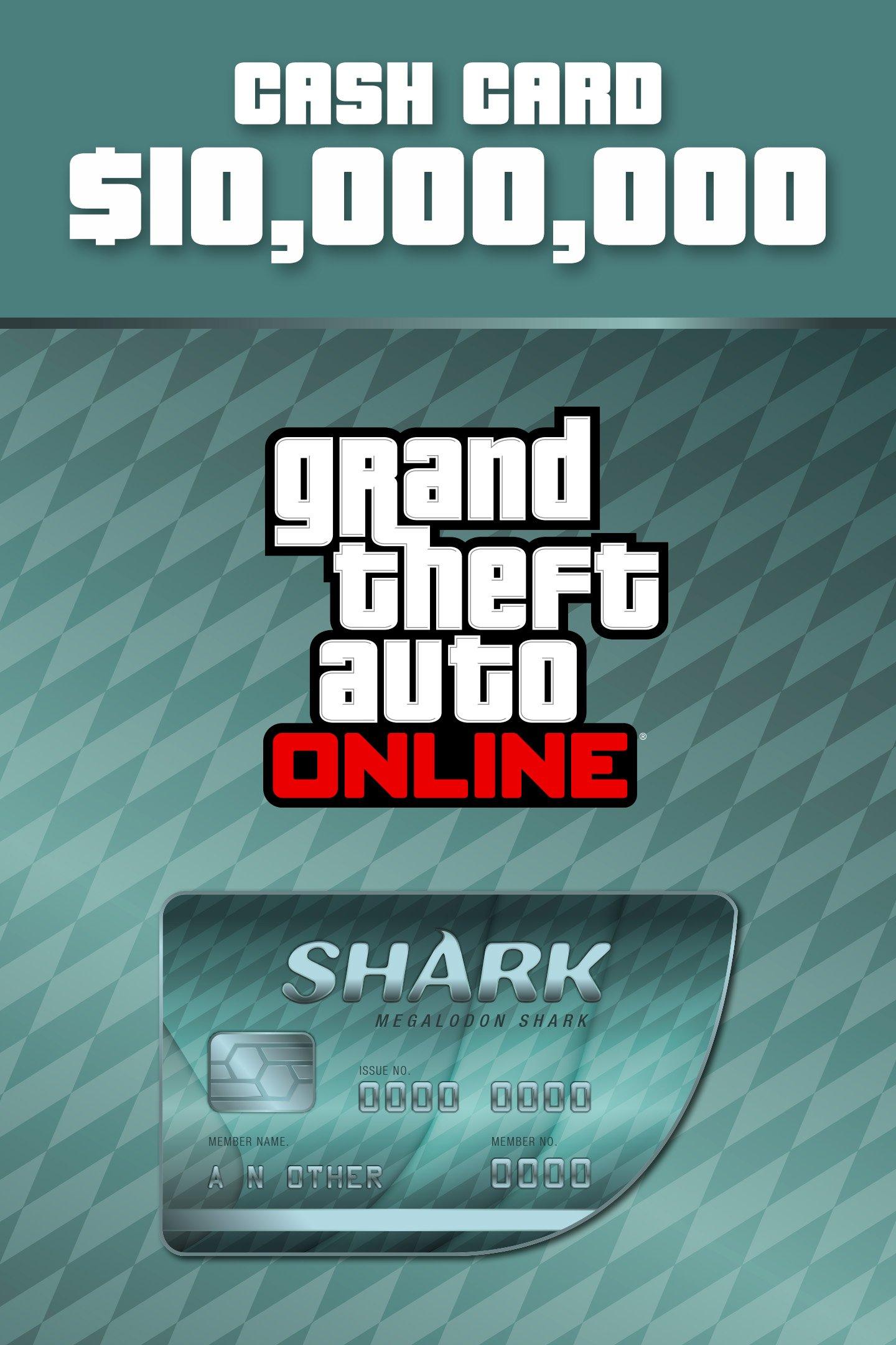 Grand Theft Auto Online: Megalodon Shark Cash Card 8000000 (Xbox One)