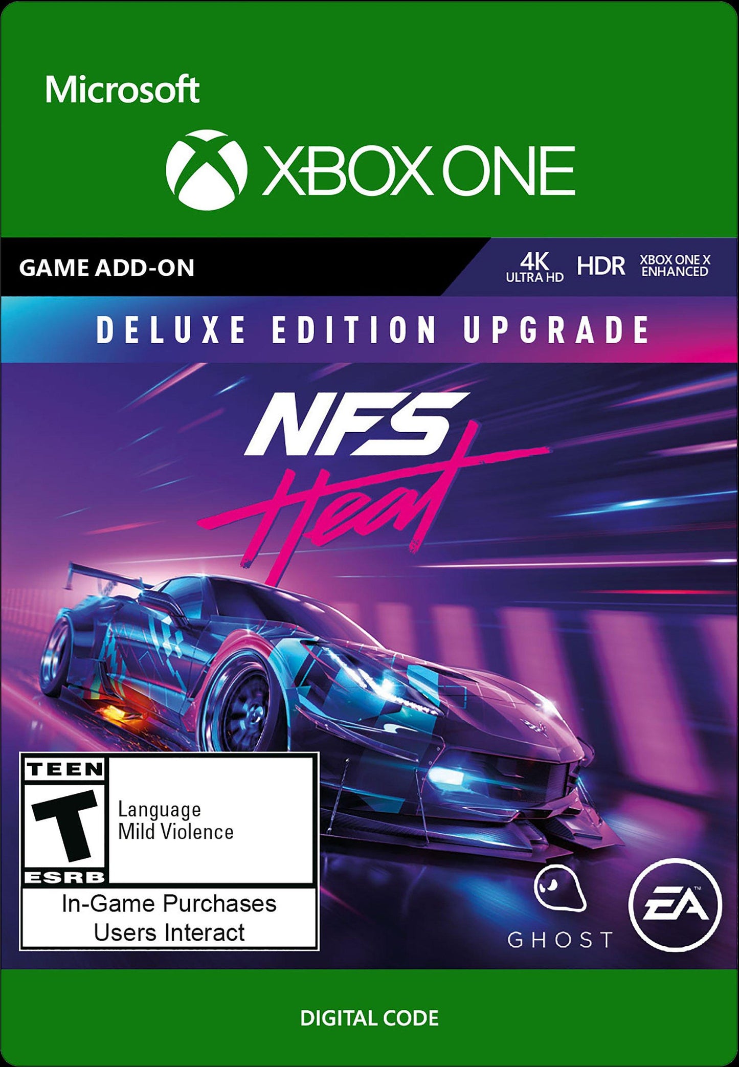 Need for Speed: Heat (Deluxe Edition) (Xbox One) (EU)