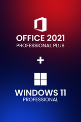 Microsoft Windows 11 Pro + Microsoft Office 2021 Professional Plus