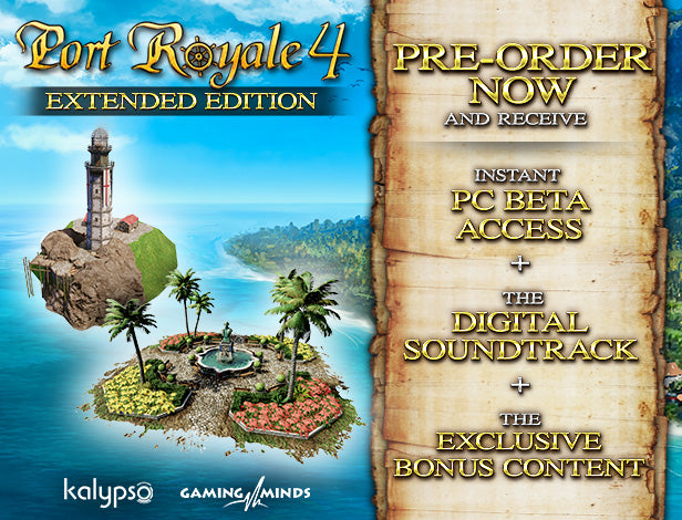 Port Royale 4 + Beta access EU