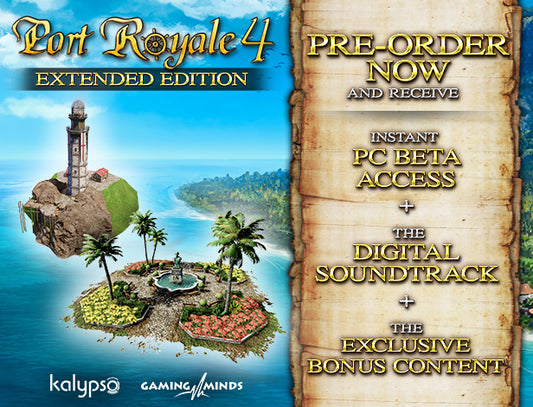 Port Royale 4 + Beta access EU