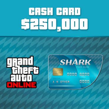 Grand Theft Auto Online - $200,000 Tiger Shark Cash Card (EU)
