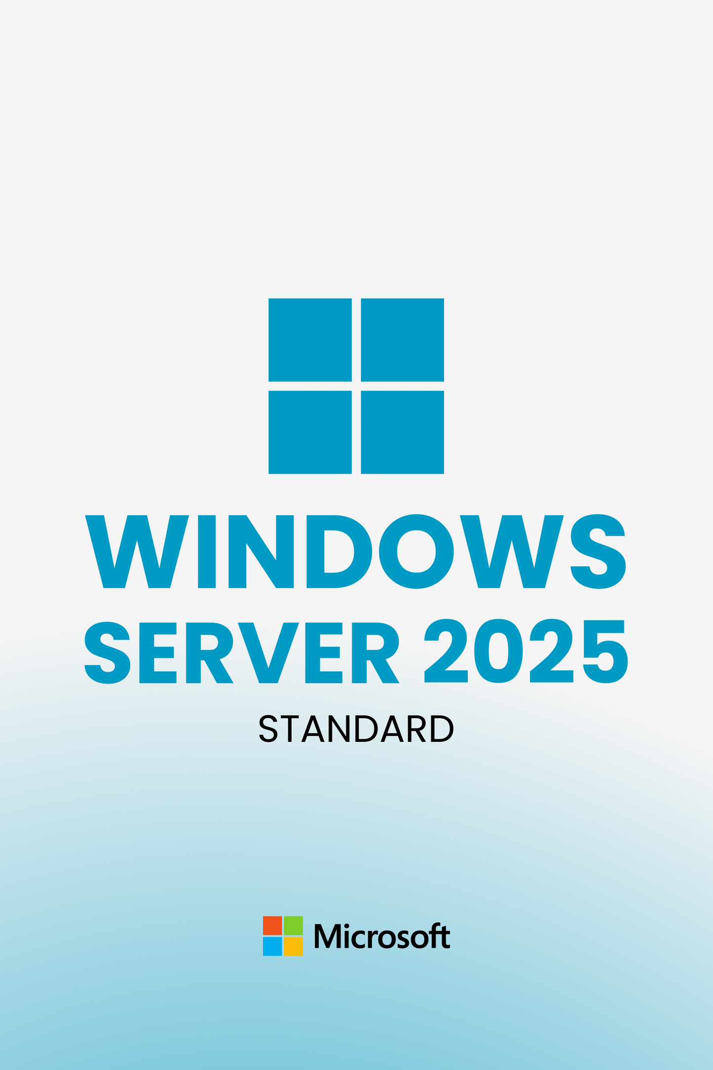 Windows Server 2025 Standard (5 eszköz) (16 Core)