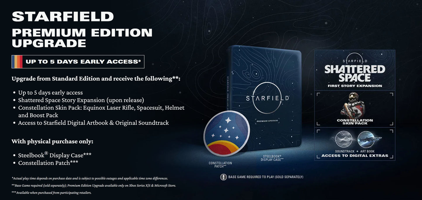 Starfield (Premium Edition) (Xbox Series X|S/PC)