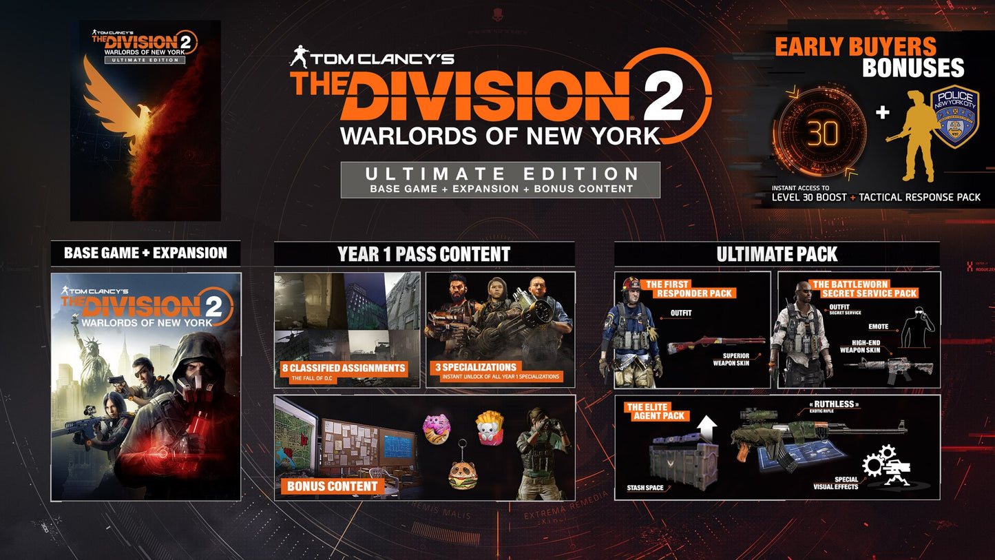 Tom Clancy's The Division 2 - Warlords of New York (DLC) (Xbox One)