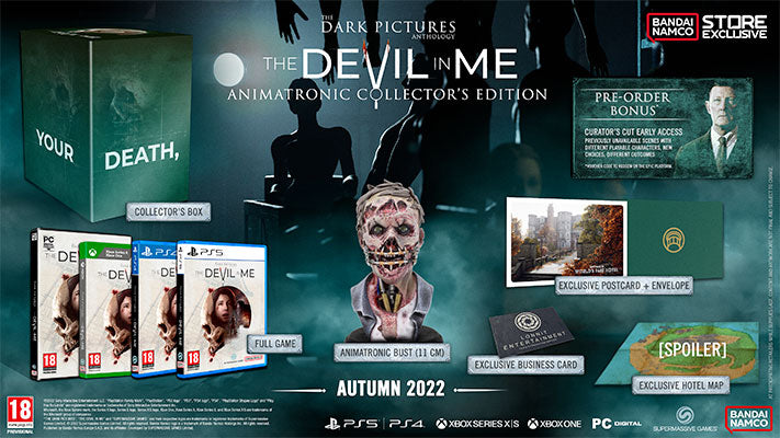 The Dark Pictures Anthology: The Devil in Me (Steam) (EU)