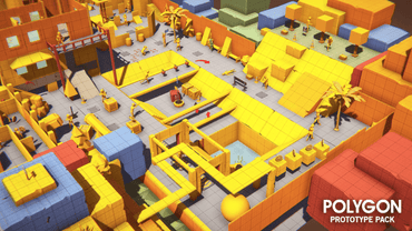 Polygon Farm, Polygon City, and Polygon Prototype Bundle Synty Studios