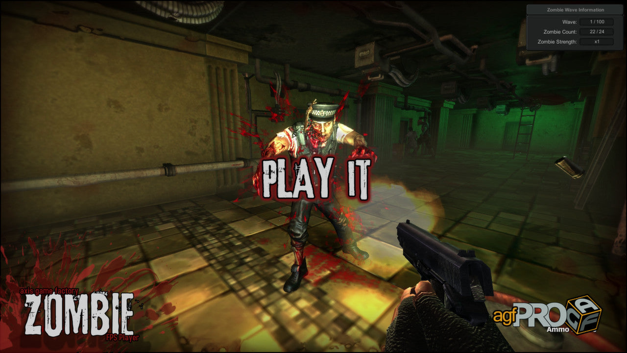 Axis Game Factory's + Zombie FPS + Zombie Survival Pack DLC
