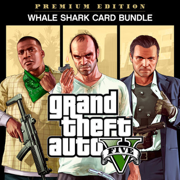 Grand Theft Auto V GTA 5 - Premium Online Edition &amp; Whale Shark Card Bundle