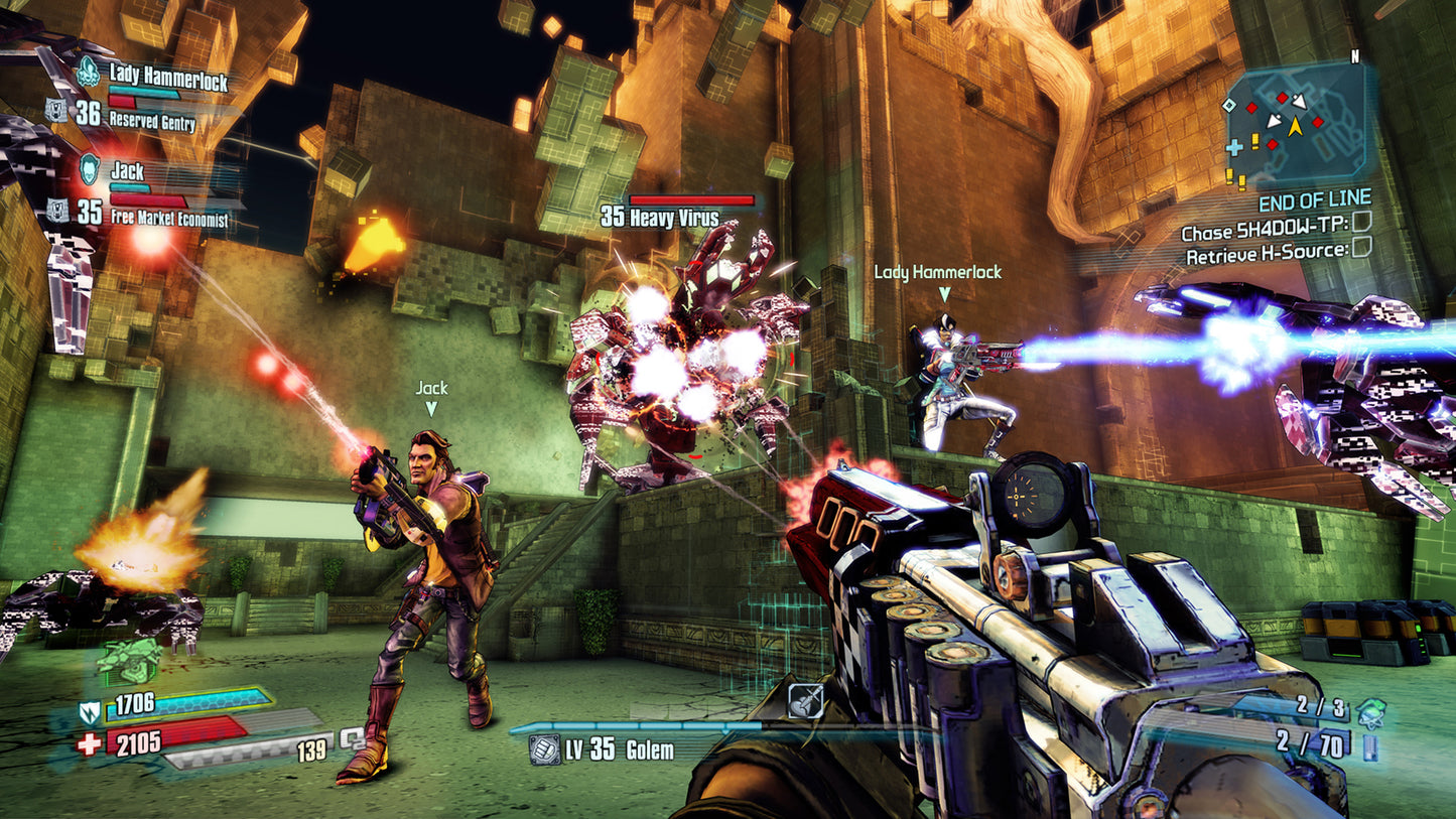 Borderlands: The Pre-Sequel - Claptastic Voyage and Ultimate Vault Hunter Upgrade Pack 2 (MAC) DLC