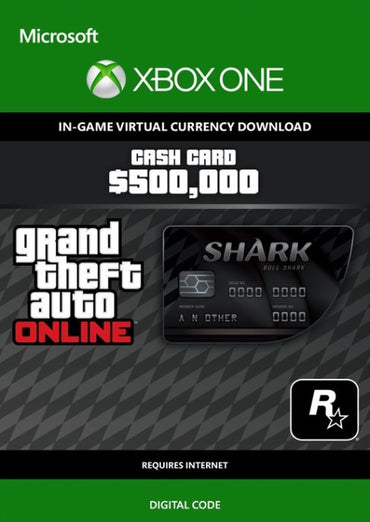 Grand Theft Auto Online: Bull Shark Cash Card (Xbox One)