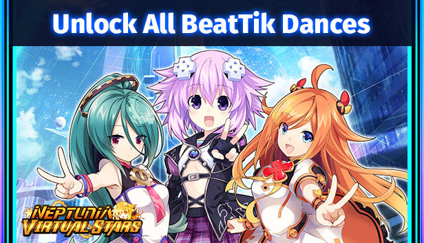 Neptunia Virtual Stars - Unlock All BeatTik Dances (DLC)
