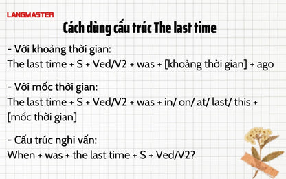 The Last Time