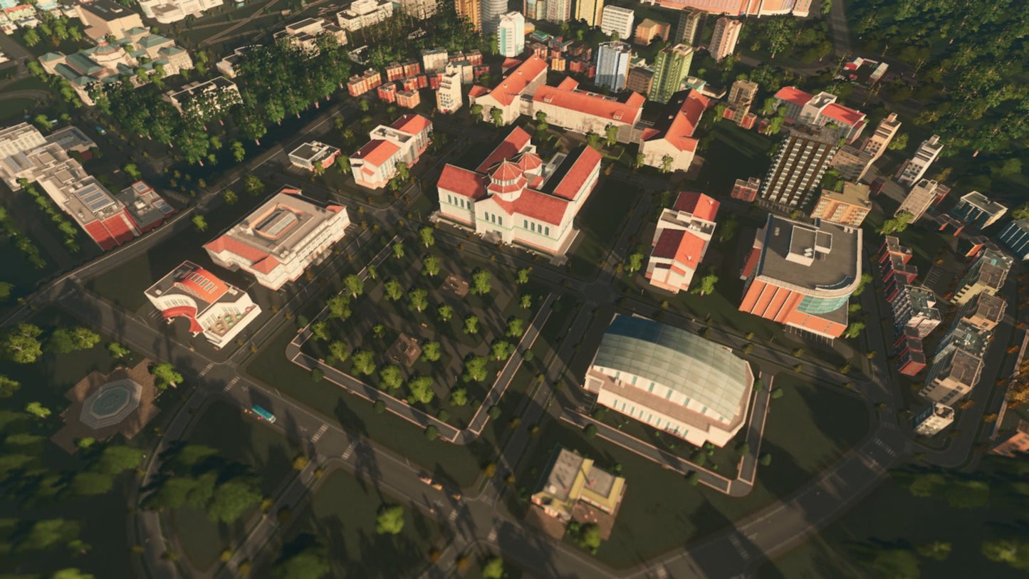 Cities: Skylines - Campus Rock