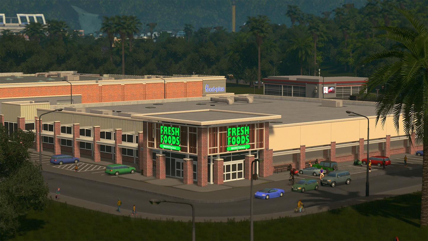 Cities: Skylines - Content Creator Pack: Shopping Malls (DLC) (Steam)