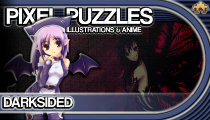 Pixel Puzzles Illustrations &amp; Anime - Jigsaw Pack: Dark Sided