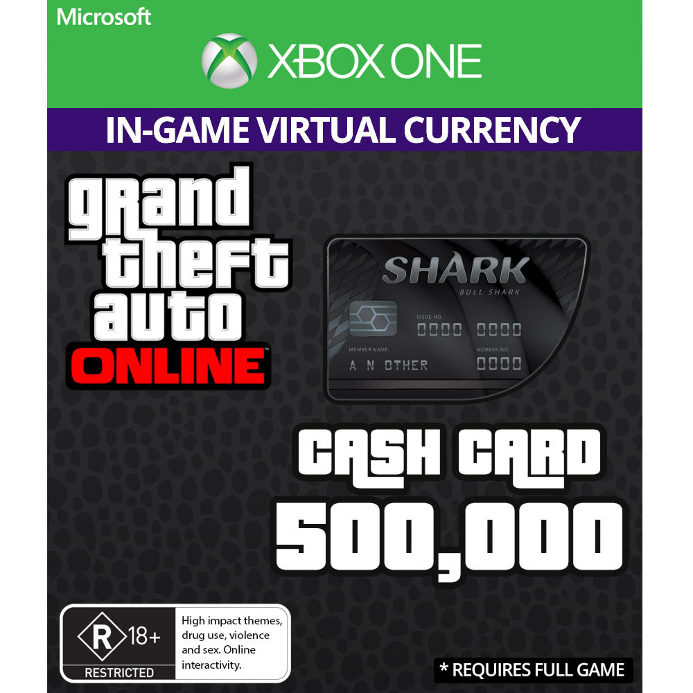 Grand Theft Auto Online: Bull Shark Cash Card (Xbox One)