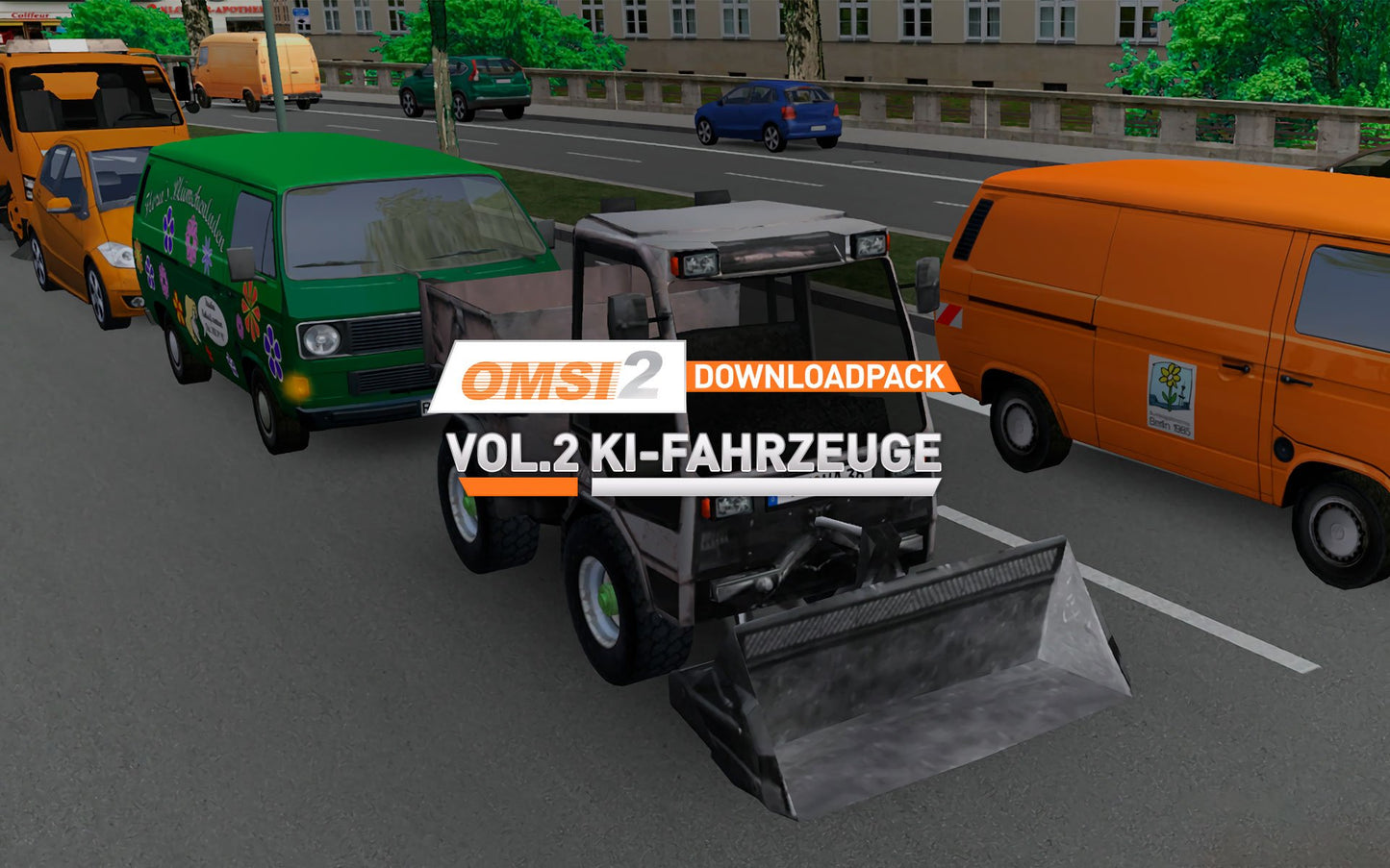 OMSI 2 - Add-on Downloadpack Vol. 2: KI-Fahrzeuge (DLC)