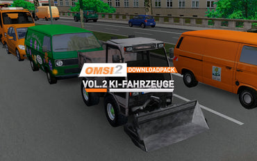 OMSI 2 - Add-on Downloadpack Vol. 2: KI-Fahrzeuge (DLC)