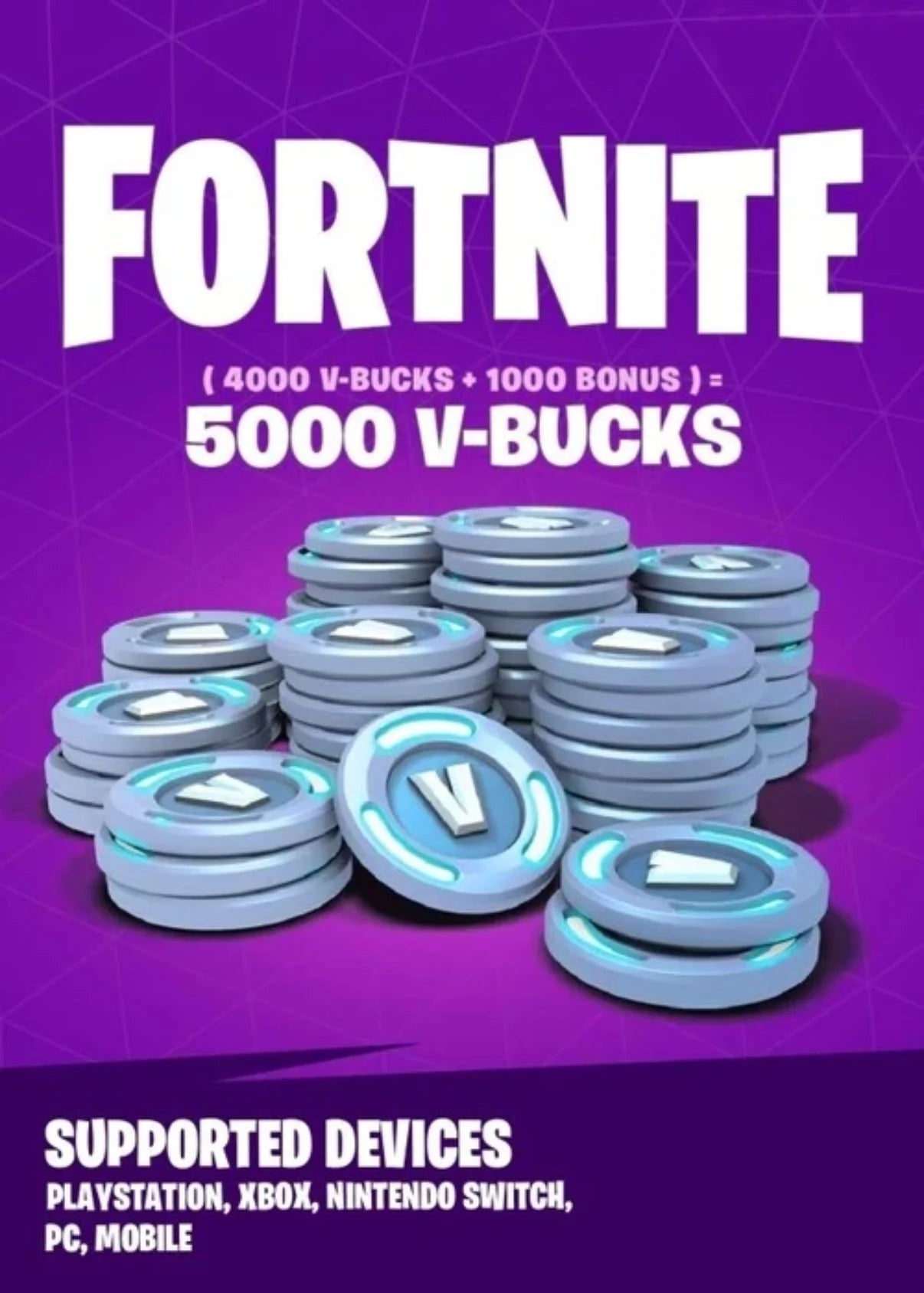 Fortnite - 5000 V-Bucks (Epic Games)