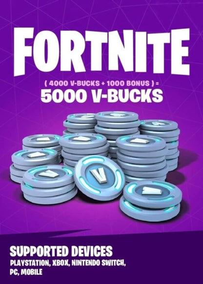 Fortnite - 5000 V-Bucks (Epic Games)
