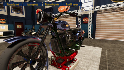 Motorbike Garage Mechanic Simulator