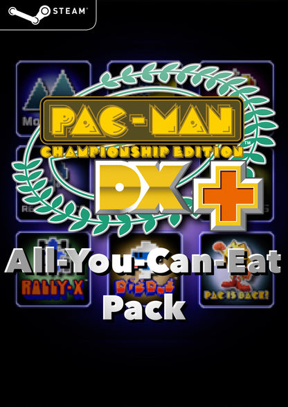 PAC-MAN Championship Edition DX+ All You Can Eat Edition Bundle Steam Key GLOBAL