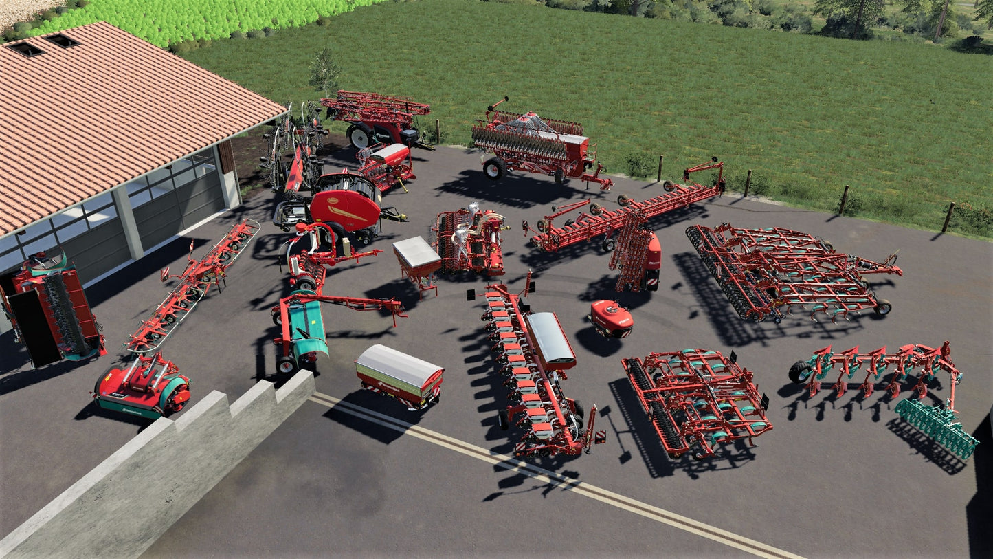 Farming Simulator 19 - Kverneland &amp; Vicon Equipment Pack