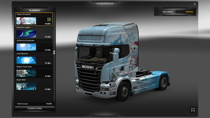 Euro Truck Simulator 2 - Ice Cold Paint Jobs Pack (DLC)