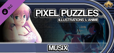 Pixel Puzzles Illustrations &amp; Anime - Jigsaw Pack: Musix