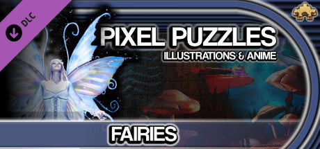 Pixel Puzzles Illustrations &amp; Anime - Jigsaw Pack: Fairies